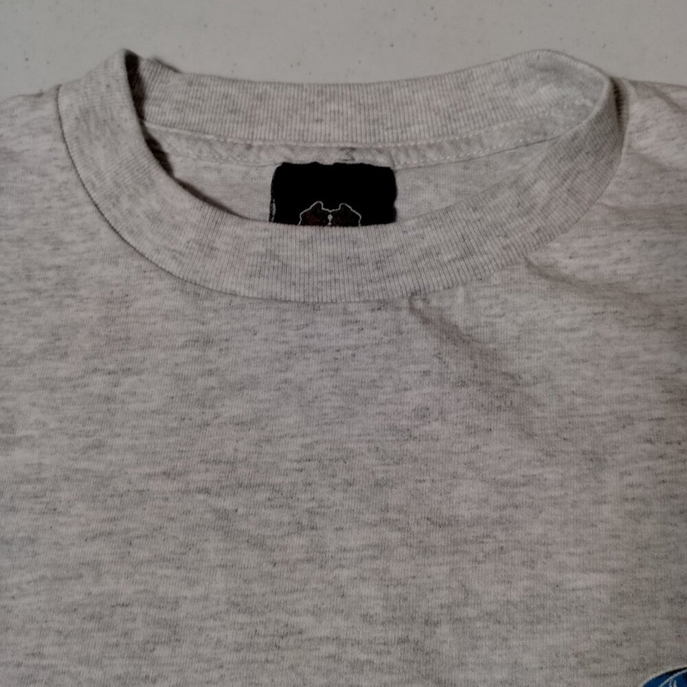Vintage Da Dawg Shirt Men XL Gray One Dirty Dawg Monster Truck Rottweiler Dog - Picture 5 of 9